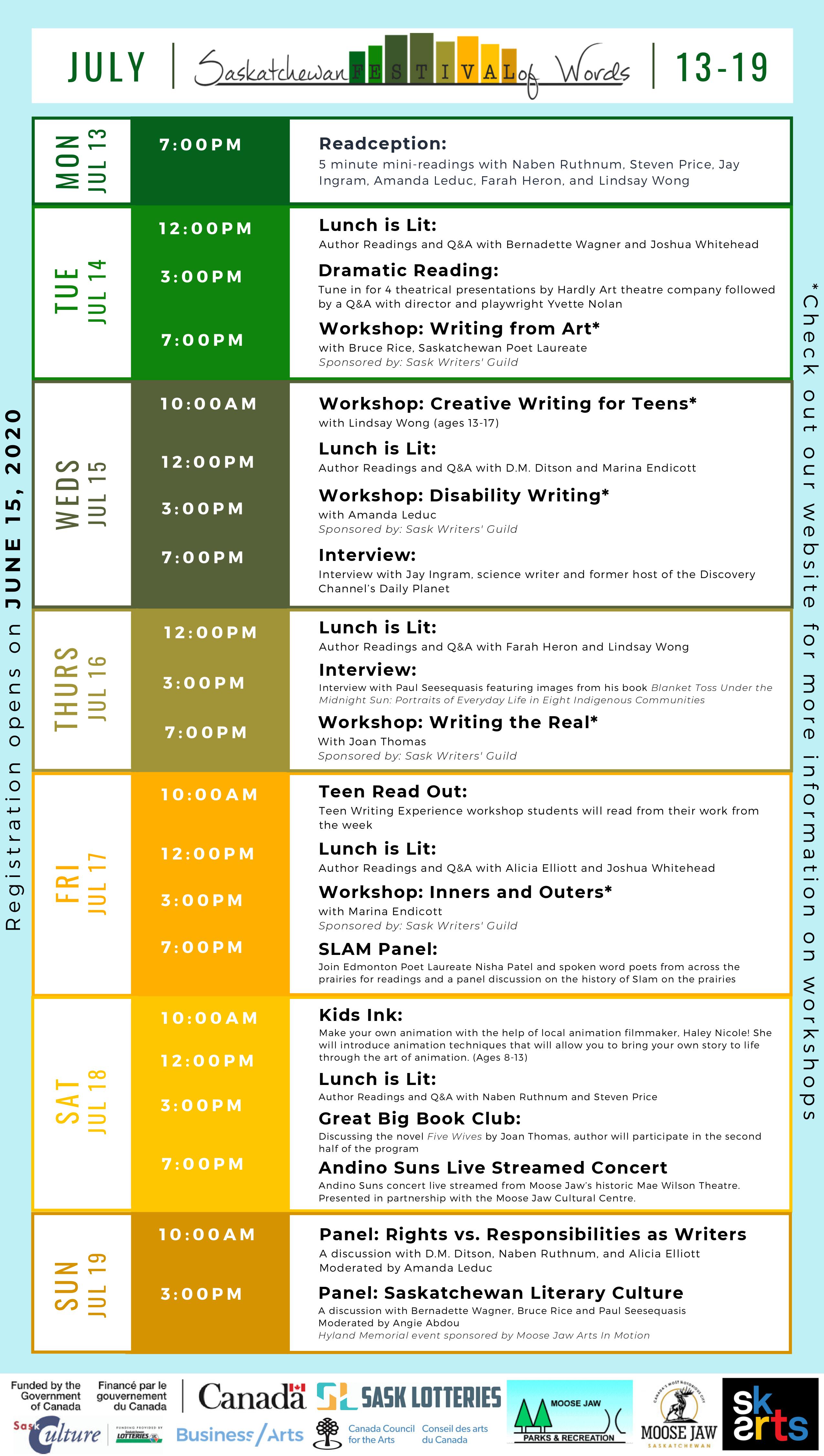 Saskatchewan Festival of Words - Image 1